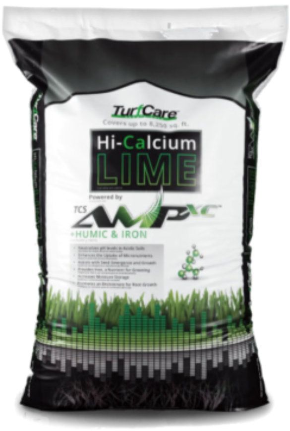 TurfCare  Hi-Calcium Lime AMP XC + Humic &amp; Iron 50 lb