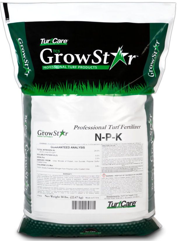 TurfCare 25-0-5 50% XCU 5% FE 50 lb