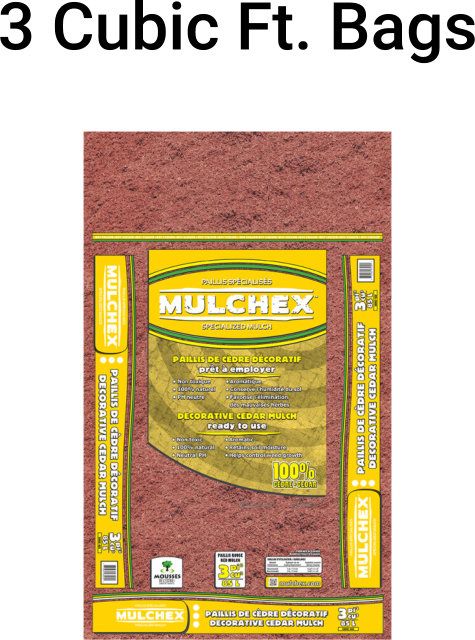 Red Cedar Mulch - 3 cubic ft Bag