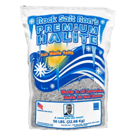 ROCK SALT 50# ICE MELTER