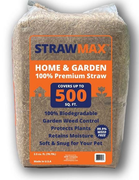 Strawmax Seeding Straw 2.5 cu ft