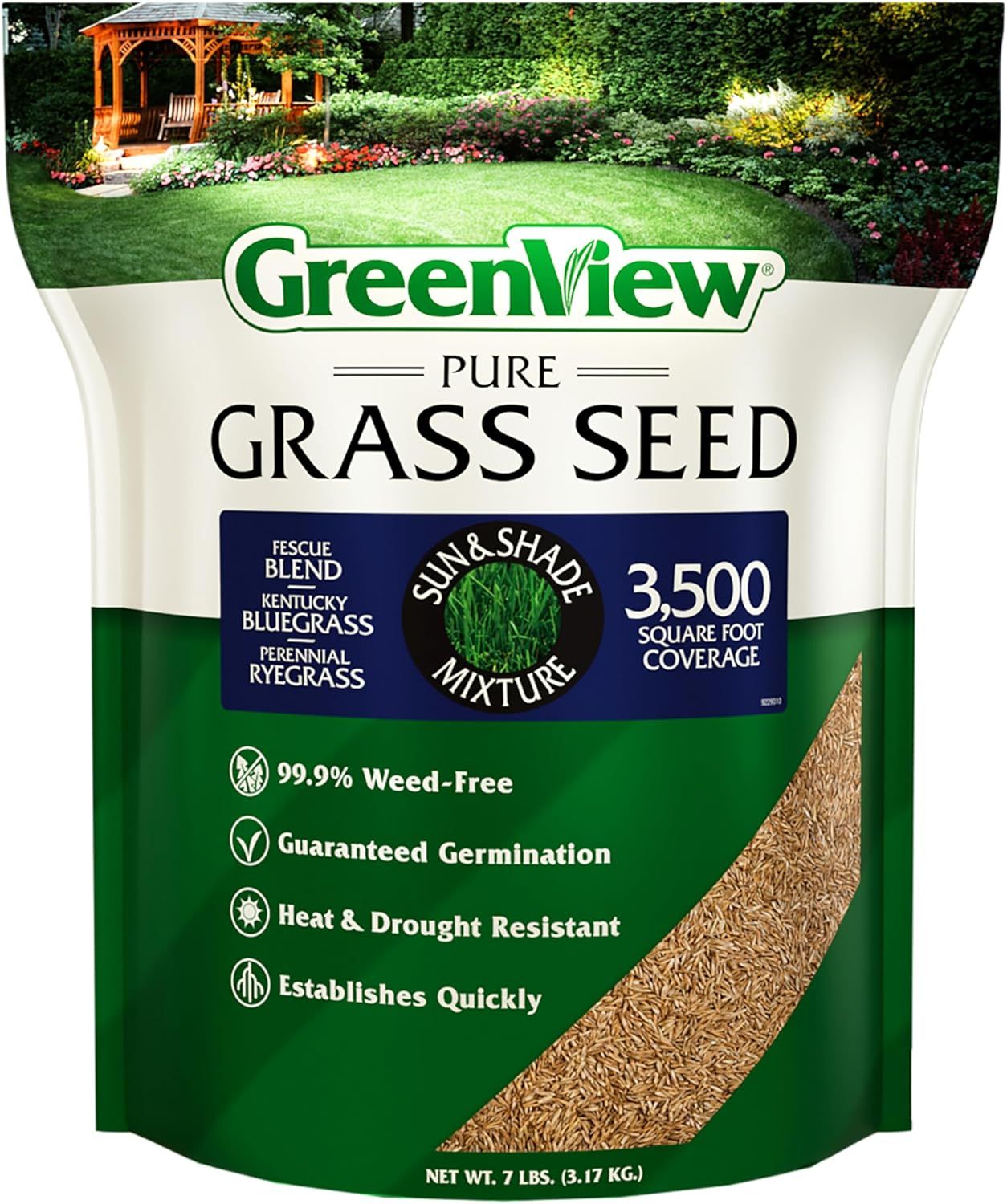 GreenView Fairway Formula Grass Seed - Sun &amp; Shade Mixture - 3 lb.