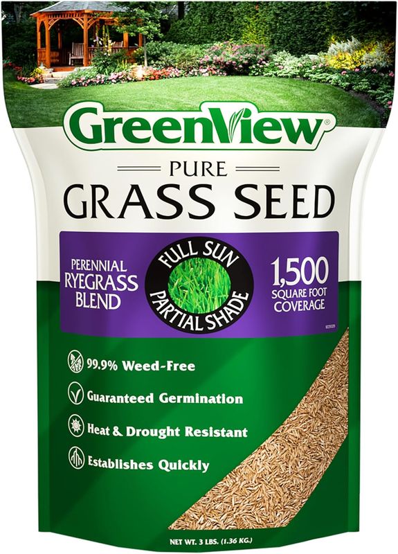 GreenView Fairway Formula Grass Seed - Perennial Ryegrass Blend - 3 lb.