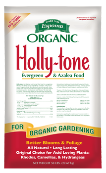 Espoma Organic Holly-Tone Evergreen &amp; Azalea Food 50lb.