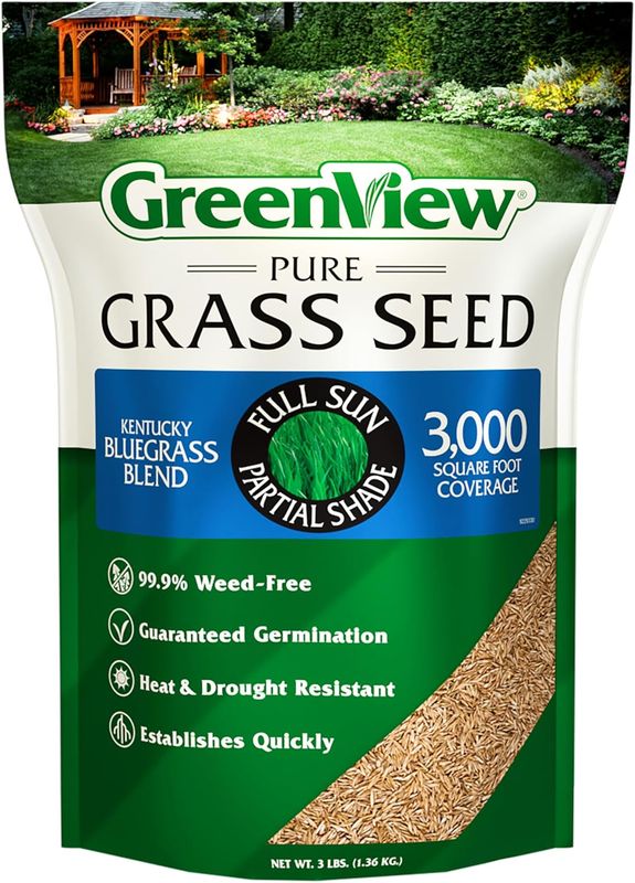 GreenView Fairway Formula Grass Seed - Kentucky Bluegrass Blend - 3 lb.