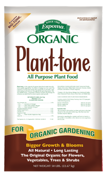 Espoma Organic Plant-Tone All Purpose Plant Food 50 LB