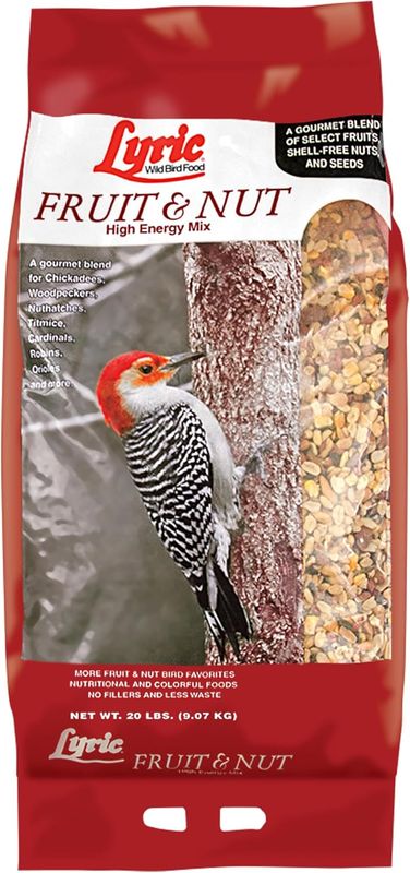 Lyric Fruit &amp; Nut High Energy Bird Food 20 lb bag