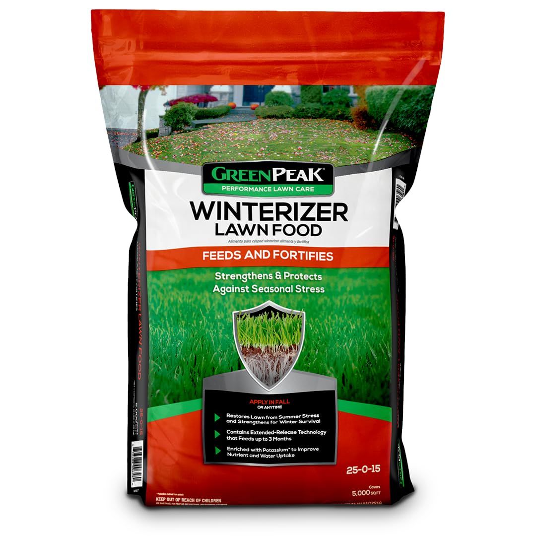 GreenPeak 25-0-15 Winterizer Lawn Food 16 lbs 5,000 sq ft