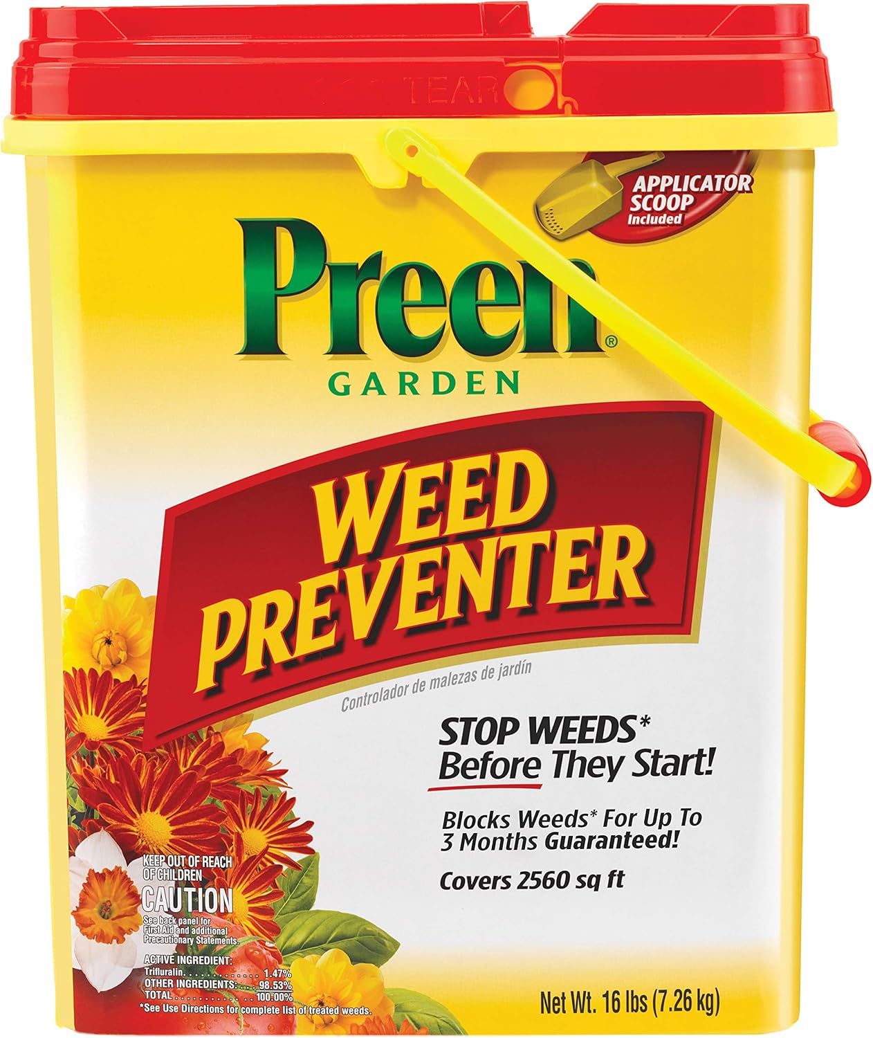Preen 16 lbs. Weed Preventer Pail