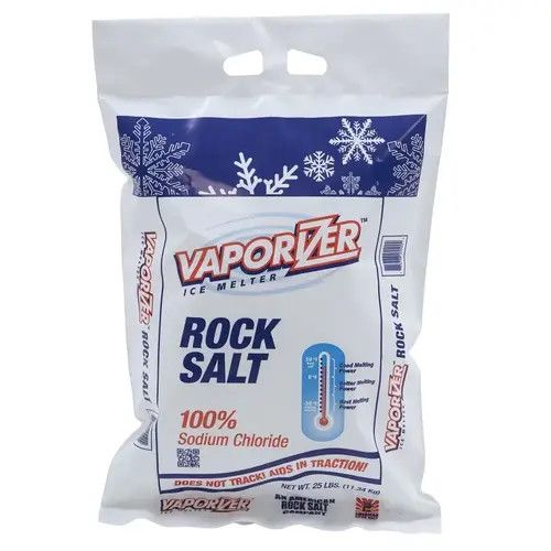Vaporizer Rock Salt Ice Melt 25lb. Bag
