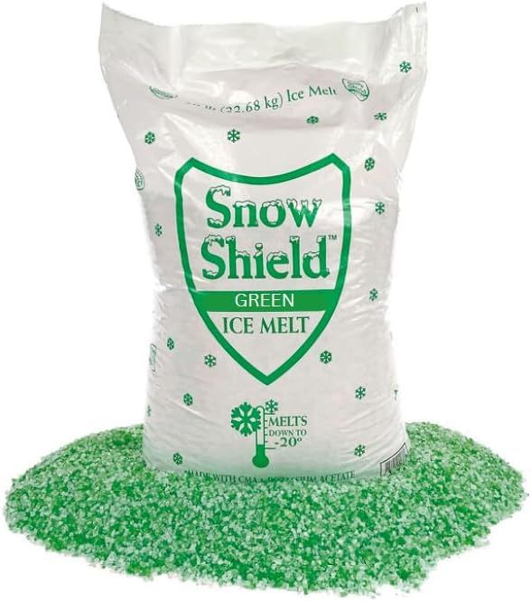 Snow Shield Green Ice Melt 50 lb. Bag