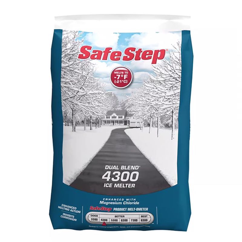 Safe Step 4300 Dual Blend Ice Melter Enhanced with Mag Chloride 50lb.