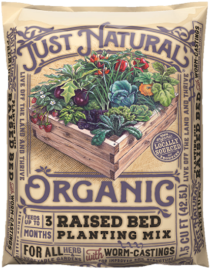 Just Natural Organic Raised Bed Mix 1.5 cf