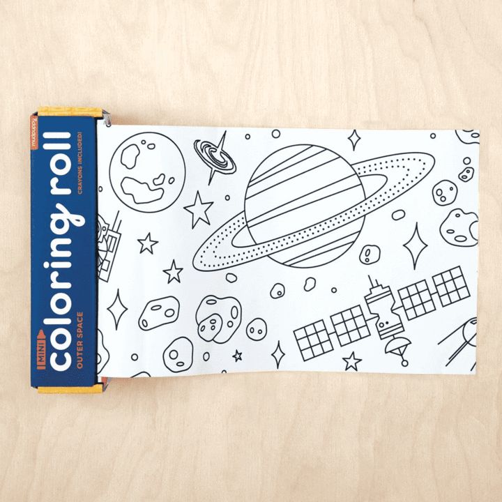 Mini Coloring Roll 