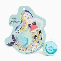 Clamshell Bath Bomb, Color: Mermaid