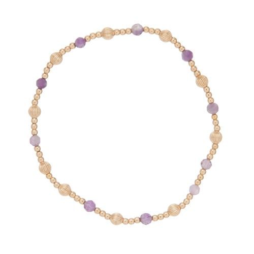 Dignity Sincerity Pattern 4mm Bracelet