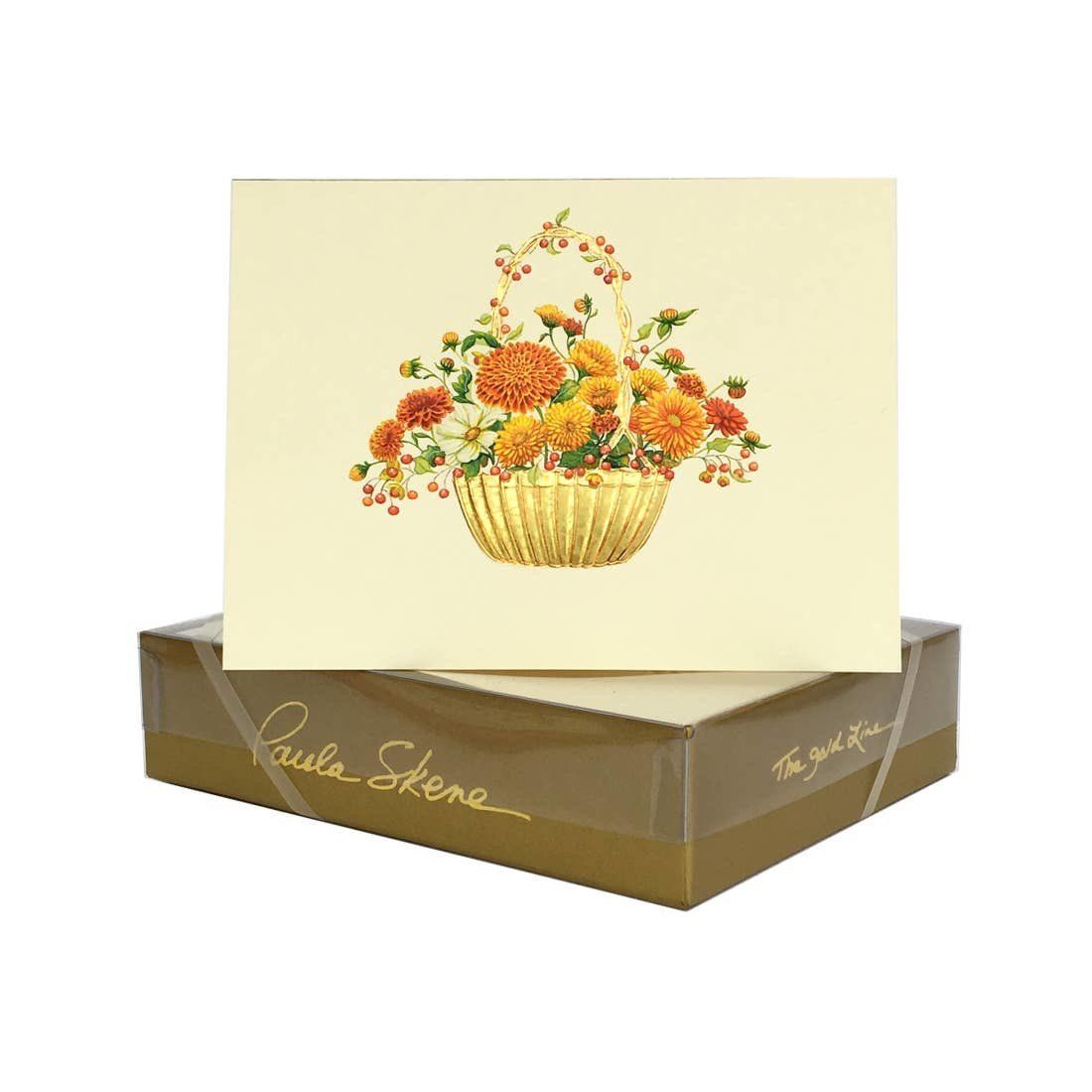 Blank Cards, Color: Floral Basket