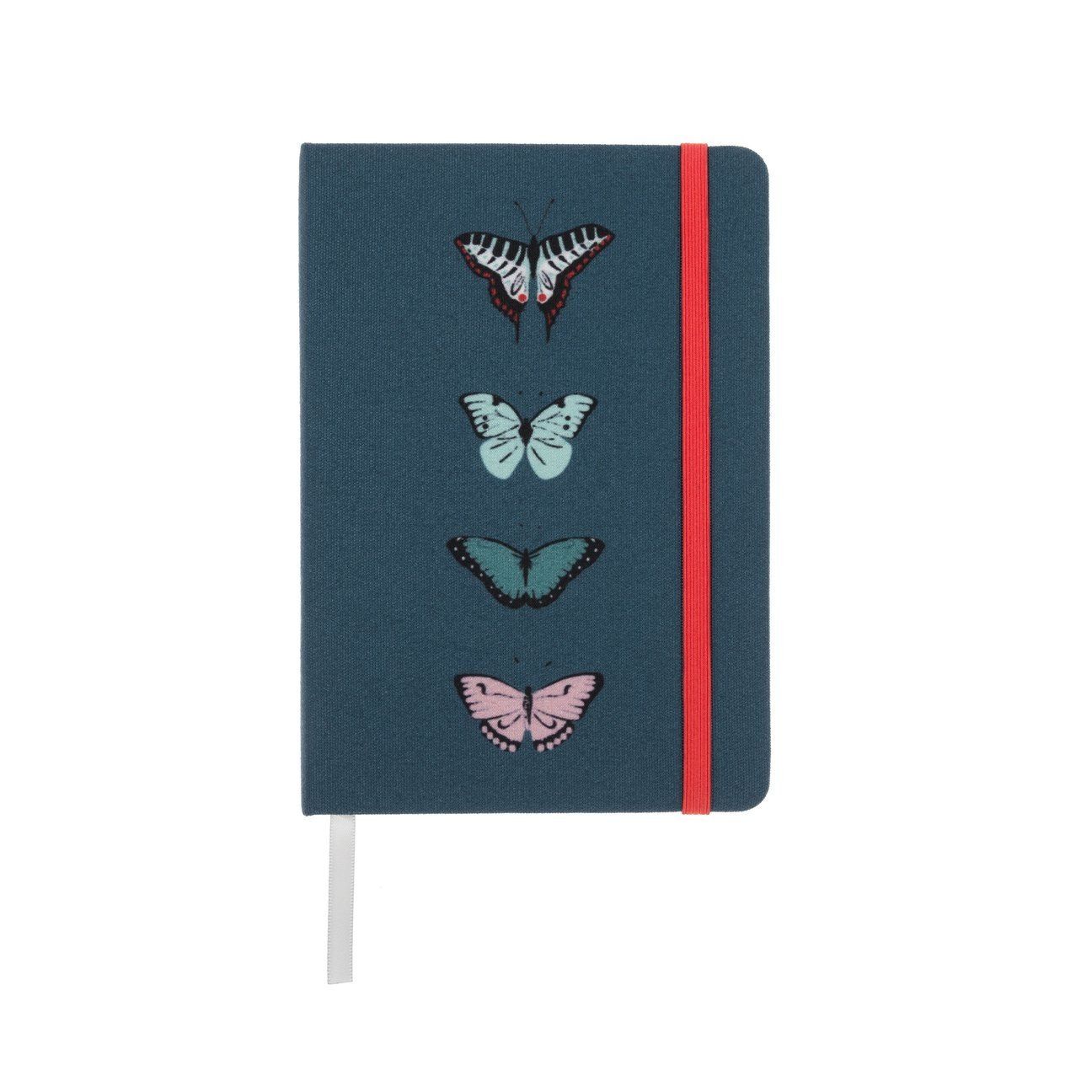 B6 Fabric Notebook , Color: Butterflies