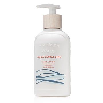 Aqua Coralline hand lotion 8.25 oz