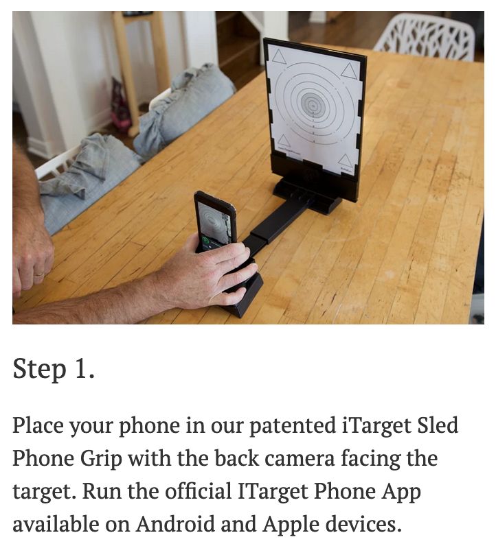 (DISCONTINUE) iTARGET - PRO STAND