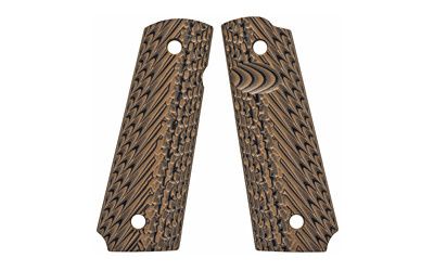 VZ GRIPS 1911 OPERATOR 2 HYENA BROWN G10 GRIPS