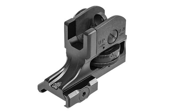UTG - SUPER SLIM FIXED REAR SIGHT - A2 DUAL APERTURE
