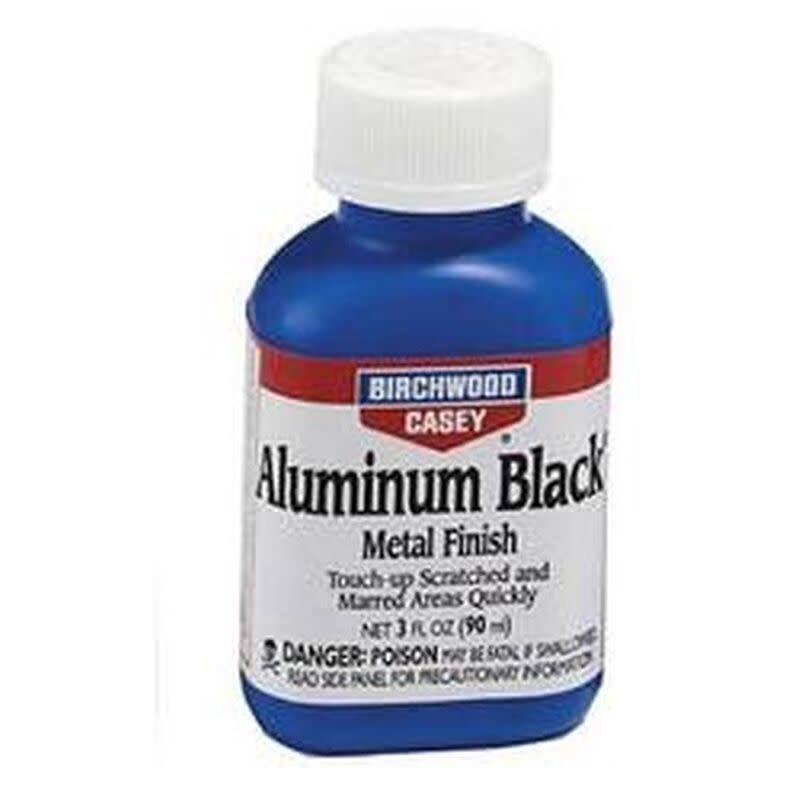 BIRCHWOOD CASEY - ALUMINUM BLACK METAL FINISH - 3 OZ