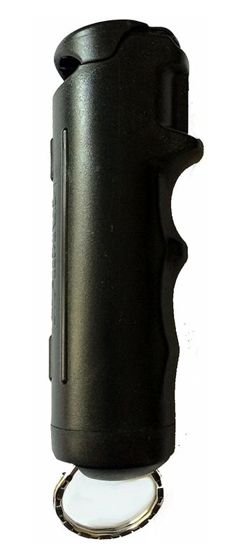 SABRE - RED PEPPER GEL W/ UV MARKING DYE - BLACK - FLIP TOP