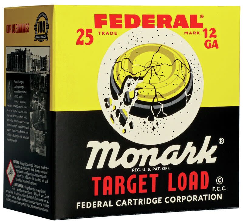 FEDERAL TOP GUN 12GA 2.75&quot; 1-1/8 OZ 8 SHOT TARGET LOAD 25RD BOX
