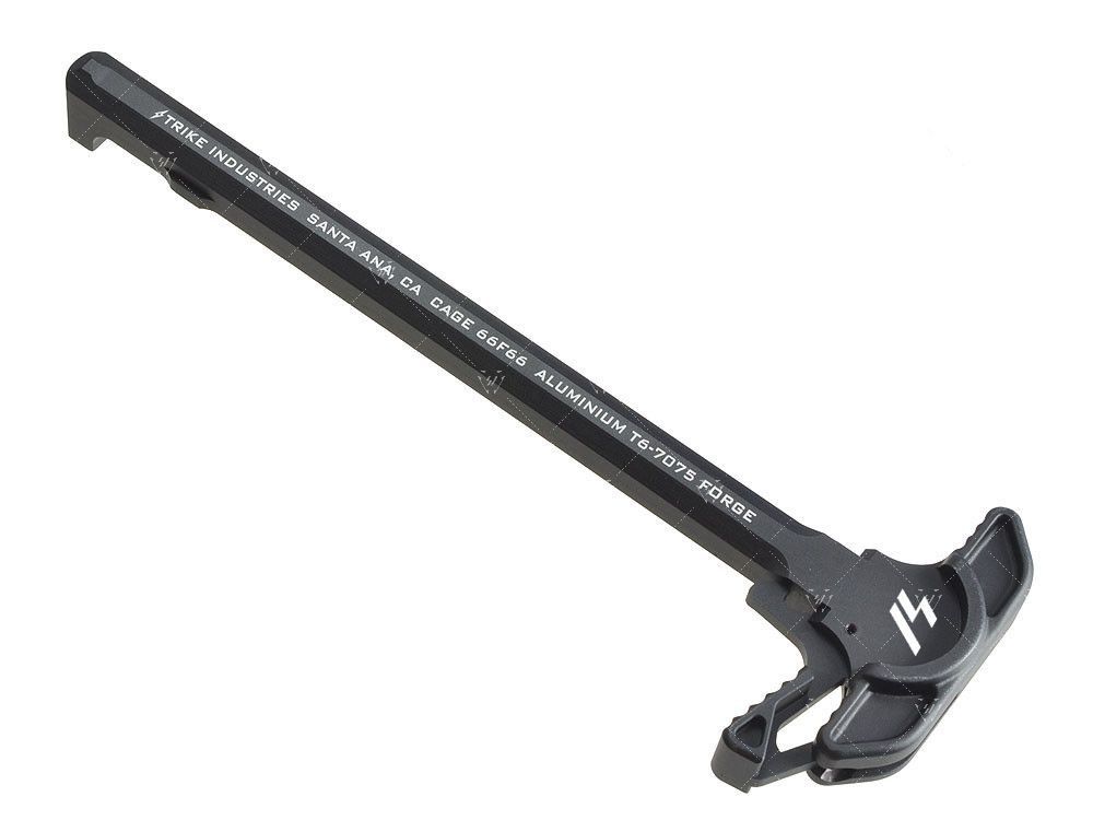 STRIKE INDUSTRIES CHARGING HANDLE WITH EXTENDED LATCH BLACK