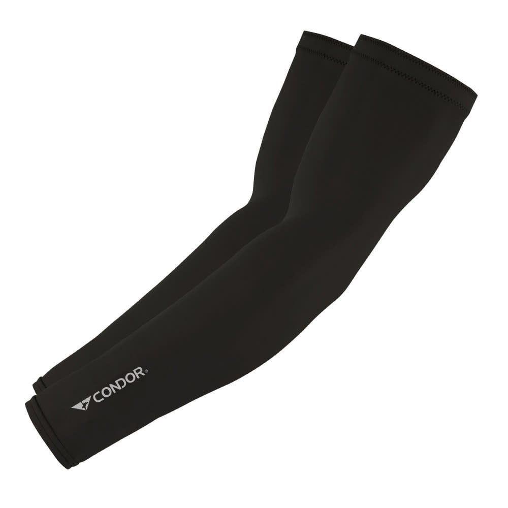 CONDOR ARM SLEEVES - BLACK, LARGE