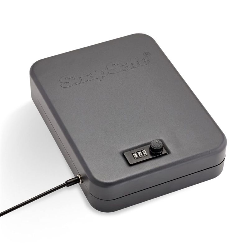 SNAPSAFE LOCK BOX W/ COMBINATION - LARGE