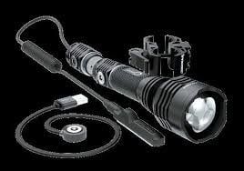 IPROTEC LONG GUN MOUNT 800 LUMEN WHITE FIREARM LIGHT RECHARGEABLE