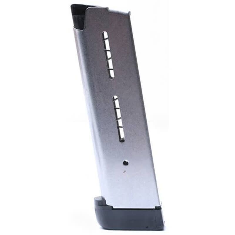 WILSON COMBAT 1911 45ACP 8RD SS MAGAZINE W/ EXTENDED BASE PAD