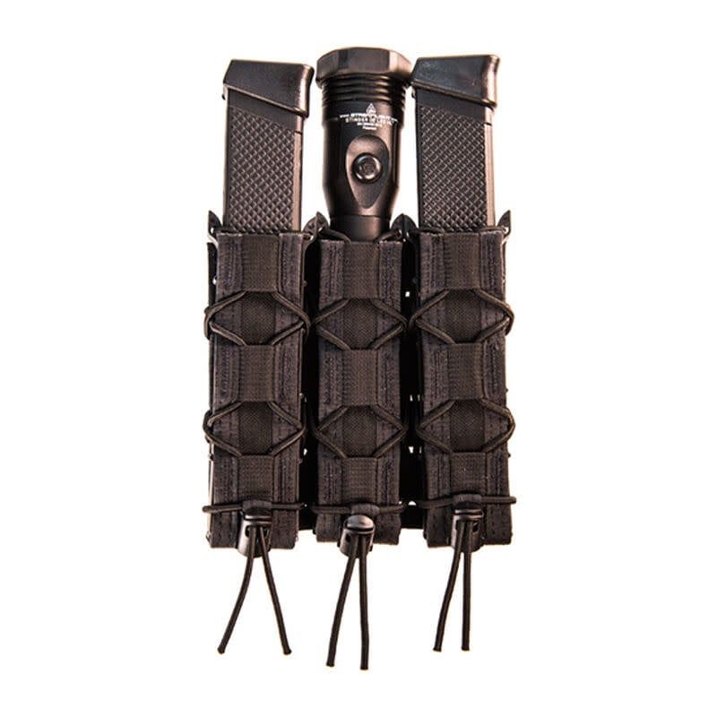 HIGH SPEED GEAR TRIPLE EXTENDED PISTOL SHINGLE - BLACK
