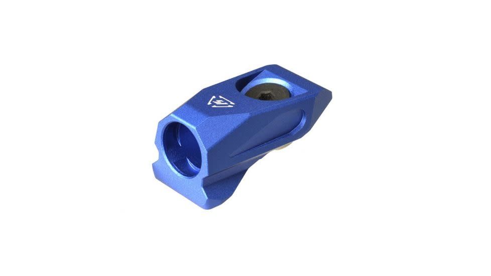 STRIKE INDUSTRIES LINK ANGLED MLOK/KEYMOD QD MOUNT - BLUE