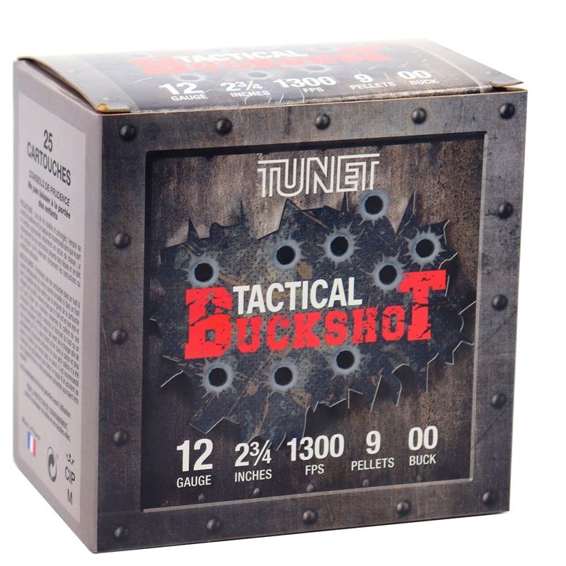 TUNET 12GAUGE BUCKSHOT 2 3/4