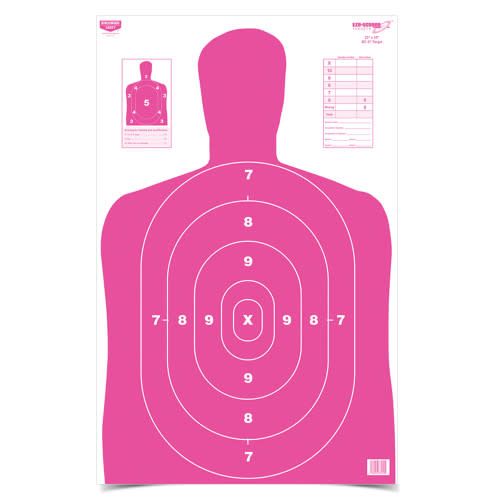 BIRCHWOOD CASEY 23&quot; X 35&quot;  PINK PAPER TARGET