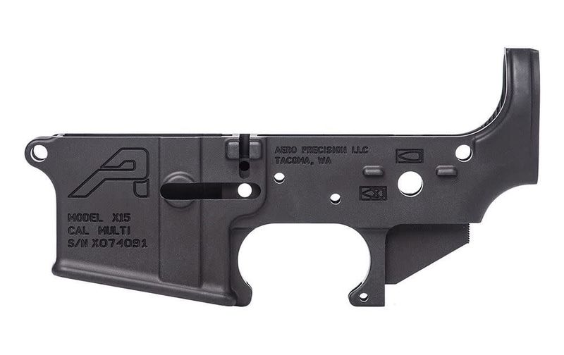 AERO PRECISION - AR15 GEN 2 - STRIPPED LOWER RECEIVER - ANODIZED BLACK