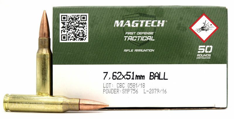 MAGTECH 7.62X51 M80 BALL 50RD 147 GR 2,735 FPS