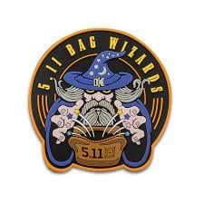 5.11 TACTICAL BAG WIZARDS PATCH