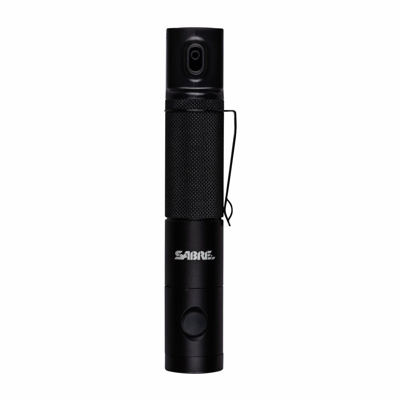 SABRE 2IN1 PEPPER LIGHT FLASHLIGHT W/PEPPER SPRAY