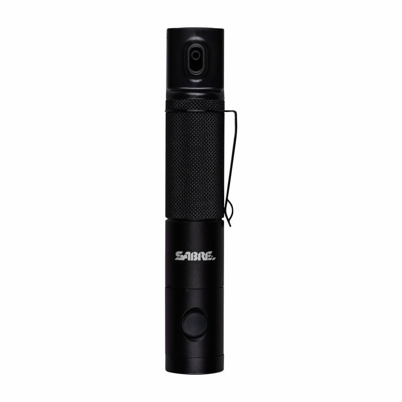 SABRE - 2 IN 1 - FLASHLIGHT + PEPPER SPRAY