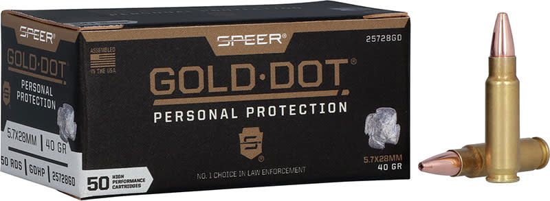 SPEER 5.7X28MM HP 40GR 50RDS