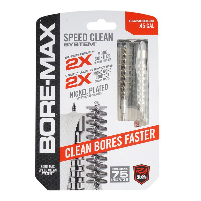 REAL AVID - BORE-MAX - SPEED CLEAN SYSTEM - .45 CAL