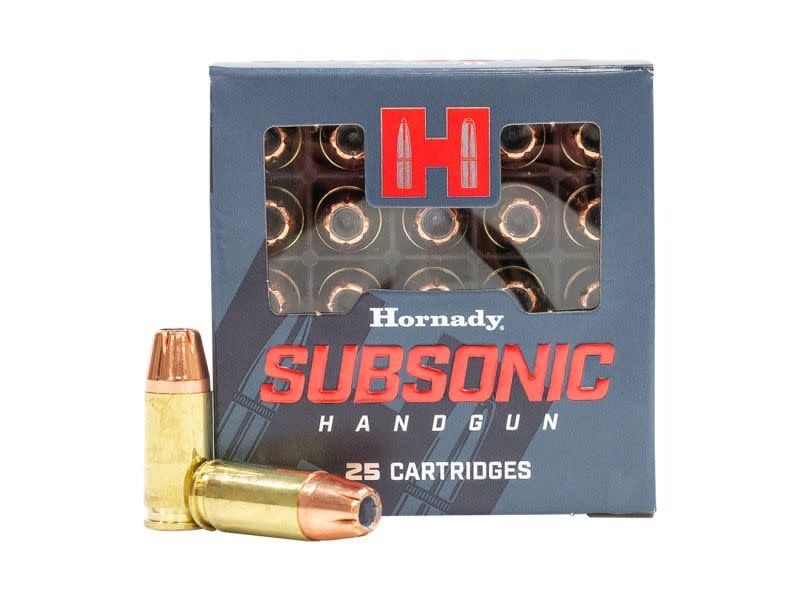 HORNADY SUBSONIC - 9MM - 147GR XTP - 25 ROUND BOX