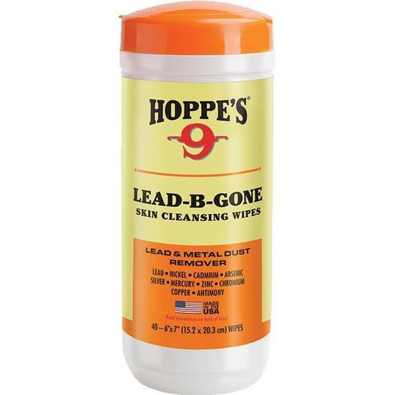 HOPPE&#39;S - LEAD-B-GONE - SKIN CLEANSING WIPES - 40 COUNT
