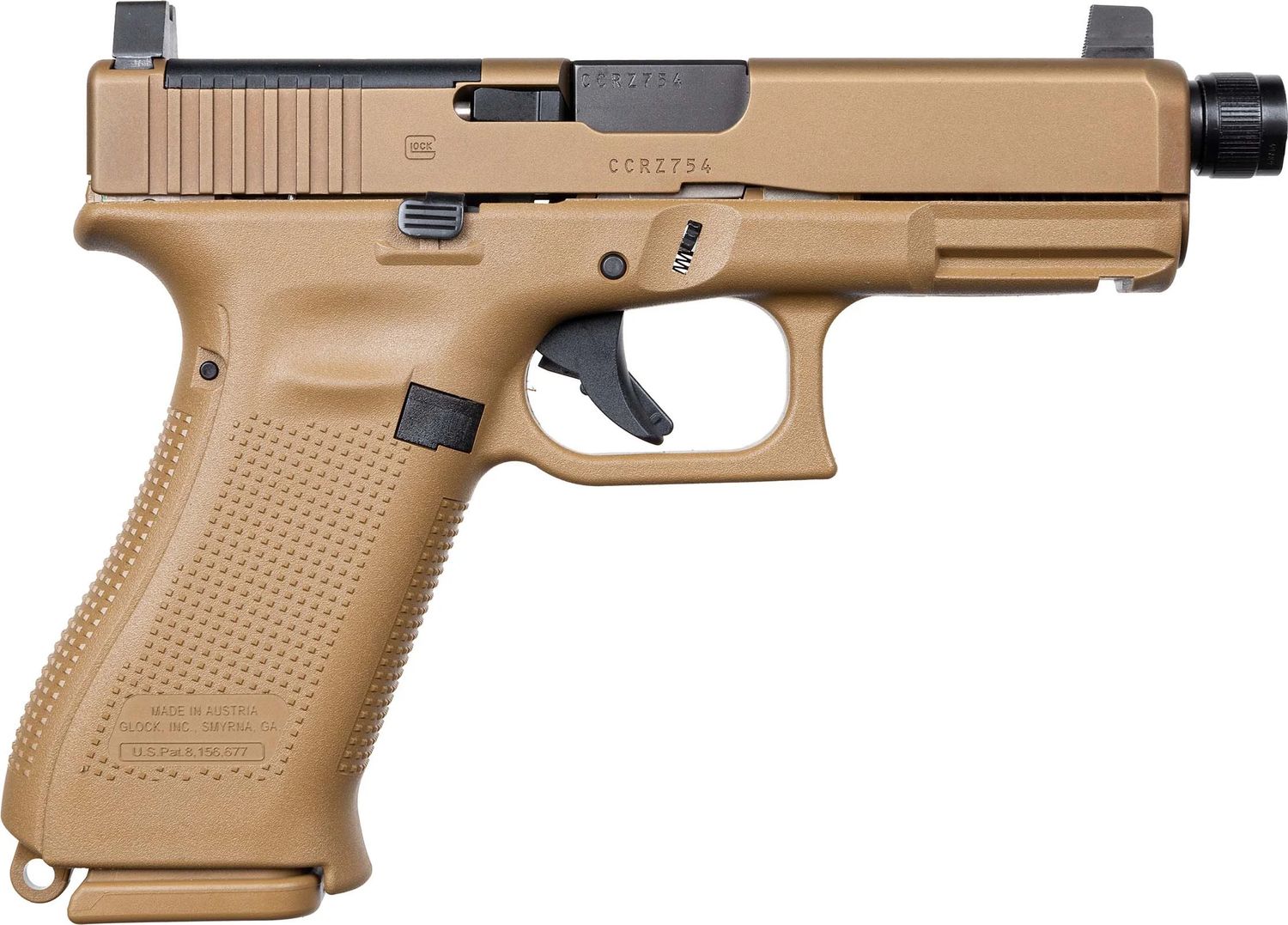 GLOCK - 19X MOS TB - 9MM (1)17/(2)19RD 4.52&quot;