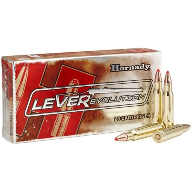 HORNADY LEVEREVOLUTION .45-70 GOV&#39;T 325GR FTX 20 ROUND BOX