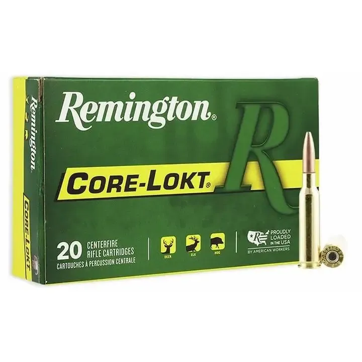 REMINGTON - CORE-LOKT - 6.5 CREEDMOOR - 140GR PSP - 20 ROUND BOX